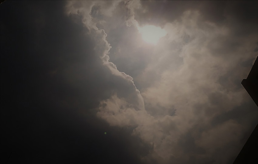clouds & sun
